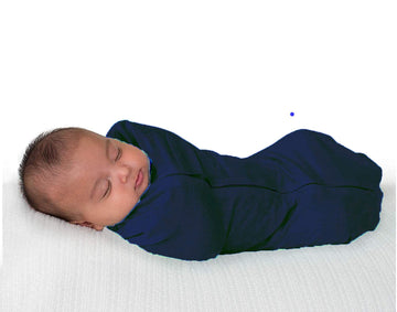 MammaChamp Swaddle Pod/Blanket/Sleep Sack Wrap Transition Bag with Zipper Infant Baby (Pack of 1) (Blue)