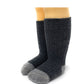 Warrior Alpaca Socks | Baby & Toddler Socks | Baby Alpaca Wool | Unisex (0-3 Months, Gray/Silver)