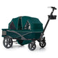 Anthem4 Quad All-Terrain Wagon Stroller with Easy Push and Pull, Removable XL Canopies, and Sturdy, Safe Folding for Storage and