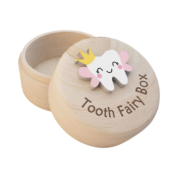 XuYelora Tooth Fairy Box,Cute Box for Girls and Boys with 3D Tooth Store Fallen Teeth Dropped Teeth Keepsake Storage Box Gift fo