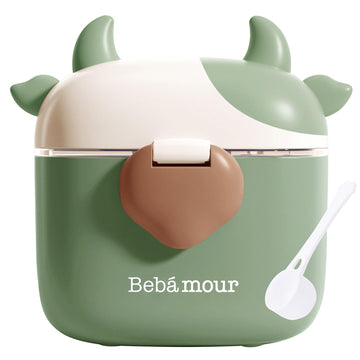 Bebamour Baby Formula Dispenser, Bpa Free Portable Milk Powder And Candy Fruit Snack Storage Container With Scoop And Leveller F