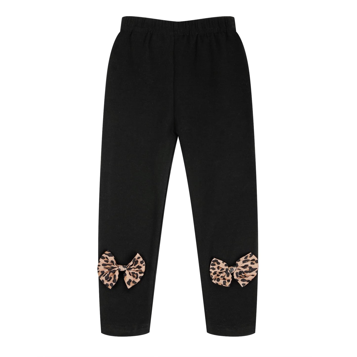 Retsugo Toddler Baby Girls Leopard Heart Fall Winter Clothes Set Kids Valentine'S Day School Girl Outfit Cute Pullover Shirt And