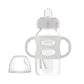 Dr. Brown'S Milestones Wide-Neck Sippy Bottle With 100% Silicone Handles,Easy-Grip Bottle With Soft Sippy Spout,9Oz/270Ml,Bpa Fr