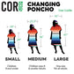 Cor Surf Poncho Changing Towel Robe With Hood And Front Pocket For Kids, Doubles Up As Beach Towel And Blanket - Kailua