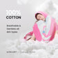 Bangsaur Kids Hooded Beach Bath Towels, 100% Cotton 50X30 Inches Towel Wrap, Toddlers Girls 3-12 Years Coverup Pink Hair Mermaid