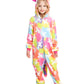 Fuzzycosplay Kids Unicorn Costume Onesie Animal Pajamas One Piece Birthday Gifts Cloudy Flying Horse 4T