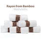 Miniboo Premium Baby Washcloths For Sensitive Skin - Extra Soft And Absorbent Rayon From Bamboo Face Cloths And Newborn Bath Fac