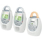 Vtech Dm221-2 Audio Baby Monitor With Up To 1,000 Ft Of Range, Vibrating Sound-Alert, Talk Back Intercom, Night Light Loop & Two