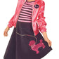 Forum Novelties Nifty Fifties Childs Costume, Small, Multi color