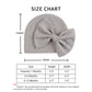 Newborn Baby Girl Hat Cotton Baby Bow Beanie Spring Infant Hats For Girls 0-6Months (White+Pink+Gray, Preemie)