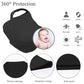 Nursing Cover For Baby Breastfeeding, Newborn Essentials Breathable Car Seat Covers Up For Babies Boy Girl Infant Added Privacy
