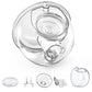 Wearable Breast Pump Accessories Milk Collector Cup,Compatible With S9/S10/S12 Wearable Breast Pump,Overall Collector Cup 24Mm