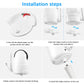 Aobelieve Flexible Baby Camera Twist Mount For Ifamily Sm650/Sm651, Kidsneed Sm935A/Sm935C, Hubook Sm652, And Anmeate Sm650 Vide
