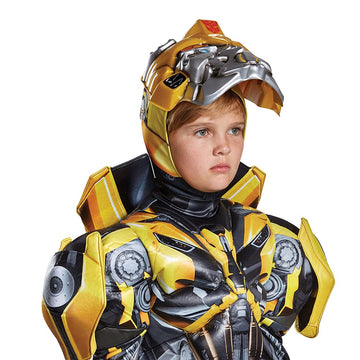 Disguise Bumblebee Movie Prestige Costume, Yellow, Extra Small (3T-4T)