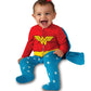 Rubie'S Baby Girls Dc Comics Superhero Style Wonder Woman Costume, Multi, 0-6 Us