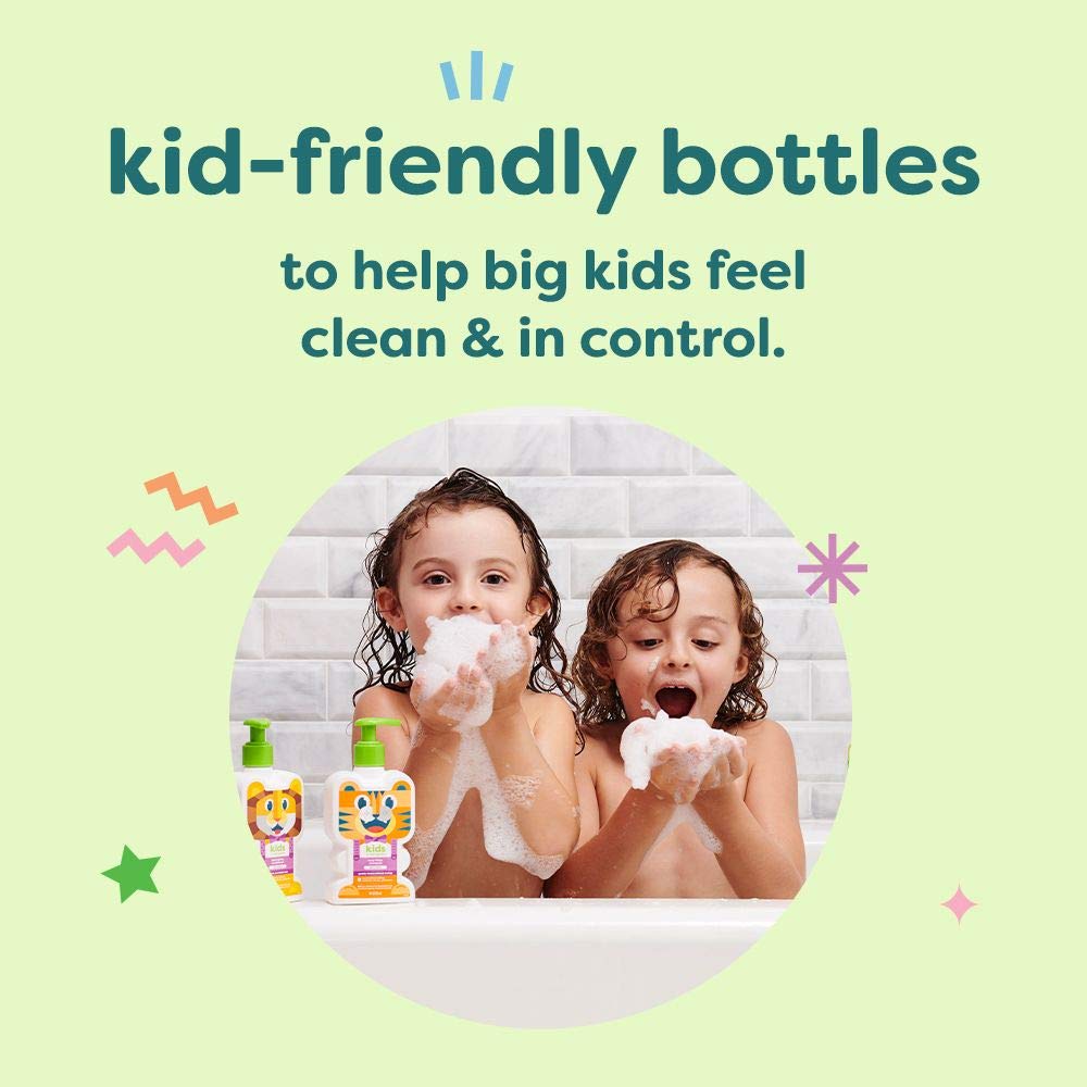 Kids By Babyganics Foaming Body Wash, Cupcake, Tear-Free, 14 Fl Oz (Pack Of 2)