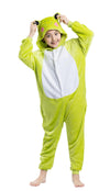 CuteOn Frog Onesie Kids Animal Pajamas for Boys Girls Halloween Christmas Costume Height for 110cm