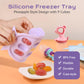 Baby Fruit Feeder & Baby Breastmilk Popsicle Molds, Baby Food Freezer Tray Storage Containers, Silicone Pacifier Feeder And Teet