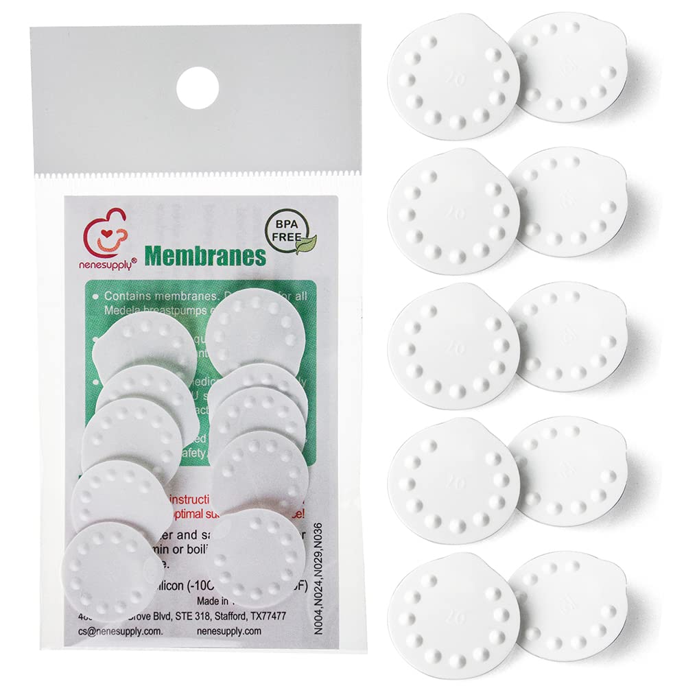 Nenesupply10 pc Membranes Compatible with Medela Valve and Nenesupply Valve. Not Original Medela Membrane. Compatible with Pump 