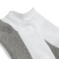 Jefferies Socks, Llc Unisex-Baby Newborn 6 Pack Seamless Sport Half Cushion Low Cut Socks, White/Grey, 1-3 Months