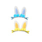 Easter Bunny Hair Clips Bunny Ears Easter Headbands Baby Girls Flower Crown Spring Bunny Hair Accessories(F80-C)