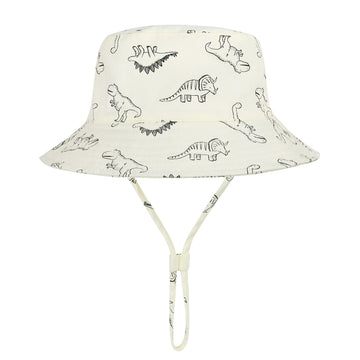 Durio Baby Girl Sun Hat Upf 50+ Sun Protection Baby Girl Hats Wide Brim Toddler Hats For Girls Boys E Beige Dinosaur 3-6 Months