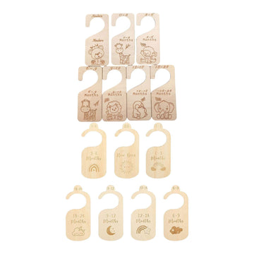 MERISHOPP14pcs Baby Closet Dividers Organizers from Newborn to 24 Month Nursery Decor|Baby | Nursery Dcor| Other Nursery Dcor