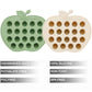 Pandaear 2 Pack Baby Breastmilk Popsicle Molds, Silicone Nibble Freezer Tray, Baby Fruit Food Feeder Teether Tray, 19 X 0.2 Oz B
