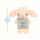 KIDS PREFERRED Harry Potter Dobby Teether Plush Toy Crinkle Cloth for Newborn Baby Boys and Girls 9.5 inches