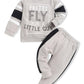 Menglang Toddler Boy Clothes Long Sleeve Pullover Sweatshirt Top Jogger Pant Set 2 Piece Outfit 2T 3T Boy Clothes