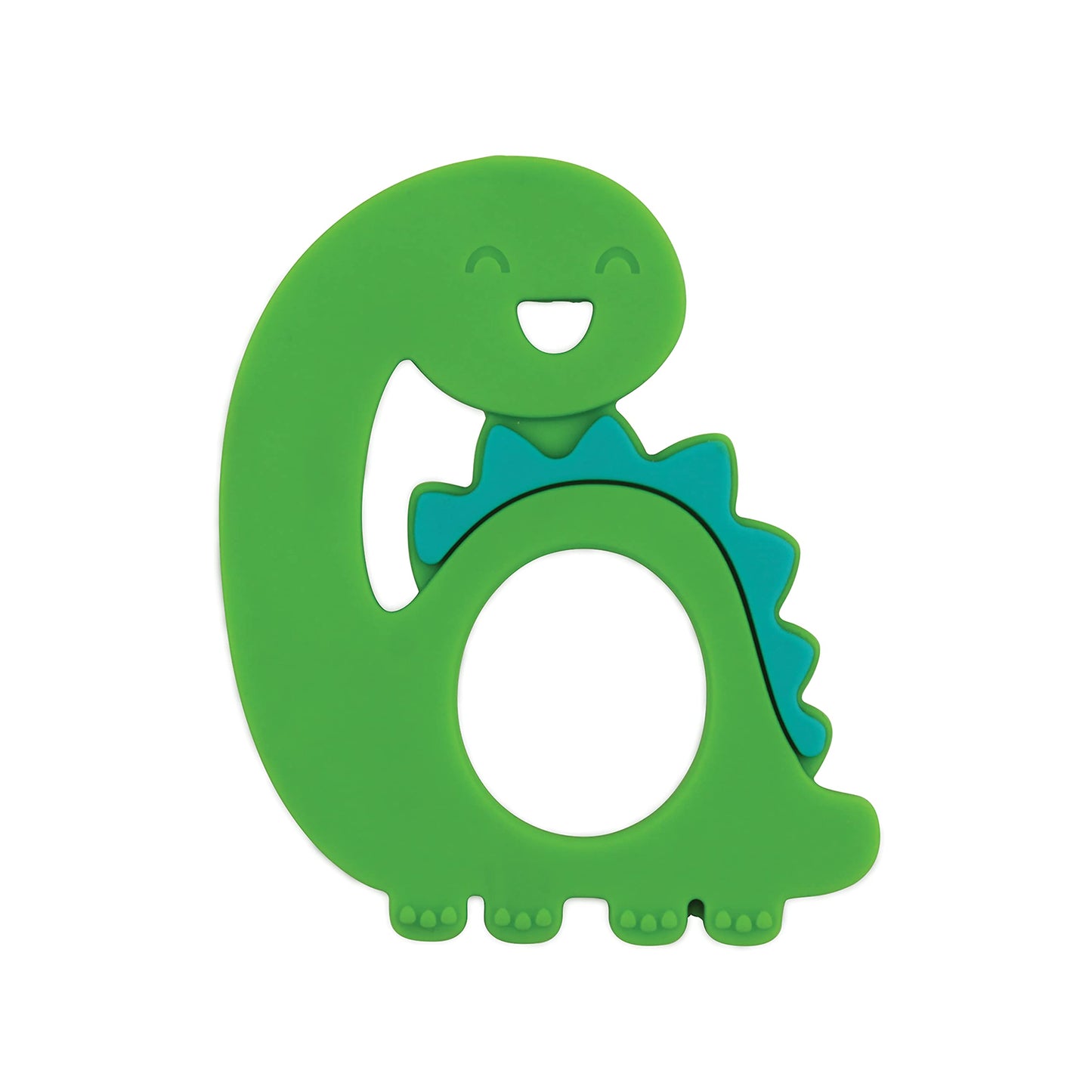 BUMK SLCN TEETHER DINO ( 1 X 1 CT   )
