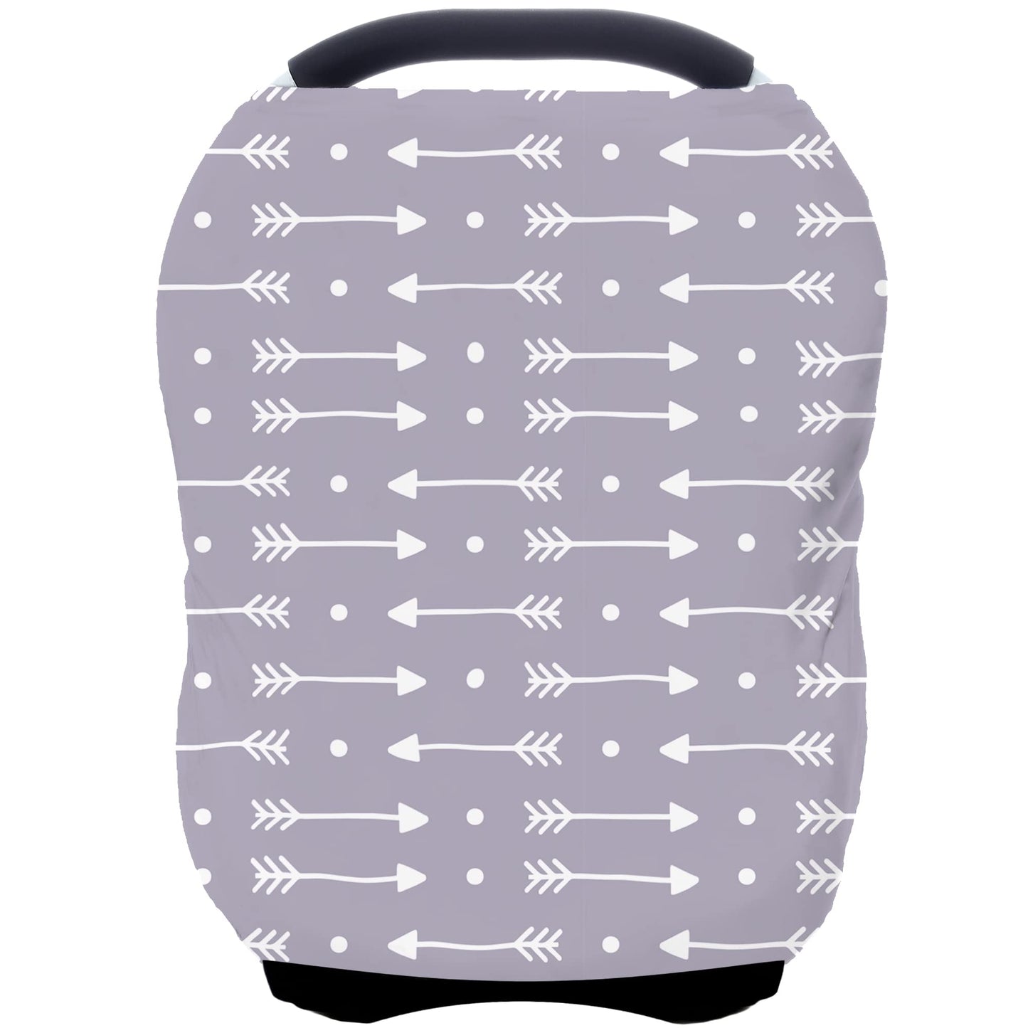 Car Seat Covers For Babies - Multi- Use Nursing Carseat Canopy, Breastfeeding Covers, Baby Shower Gifts For Boys And Girls (Dot