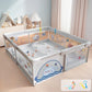 Playpen 150 X 180 Cm For Toddlers & Kids Up To 5 Years With Pit Balls And 2 AntiFall Grasp Rings, Playard With Safety Lock & Su