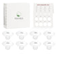TOVVILD Flange Insert 8PCS 15mm/17mm/19mm/21mm Compatible with Momcozy M5/M6/M9/Elvie/eufy/Paruu and Most 24mm Flanges/Shields, 
