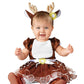 Seasons Reindeer Costume Dress And Headband Antlers Brown,12-18 Months