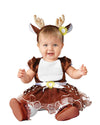 Seasons Reindeer Costume Dress And Headband Antlers Brown,12-18 Months