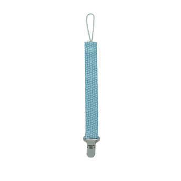 Nuby Pacifinder Baby Pacifier Clip - (2-Pack) - Pacifier Holder Clip With Convenient Hook Loop - Green Dots And Gray Arrows