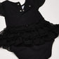 Gerber Baby Girls' Bodysuit With Tutu Skirt, Black Dress, 0-3 Months
