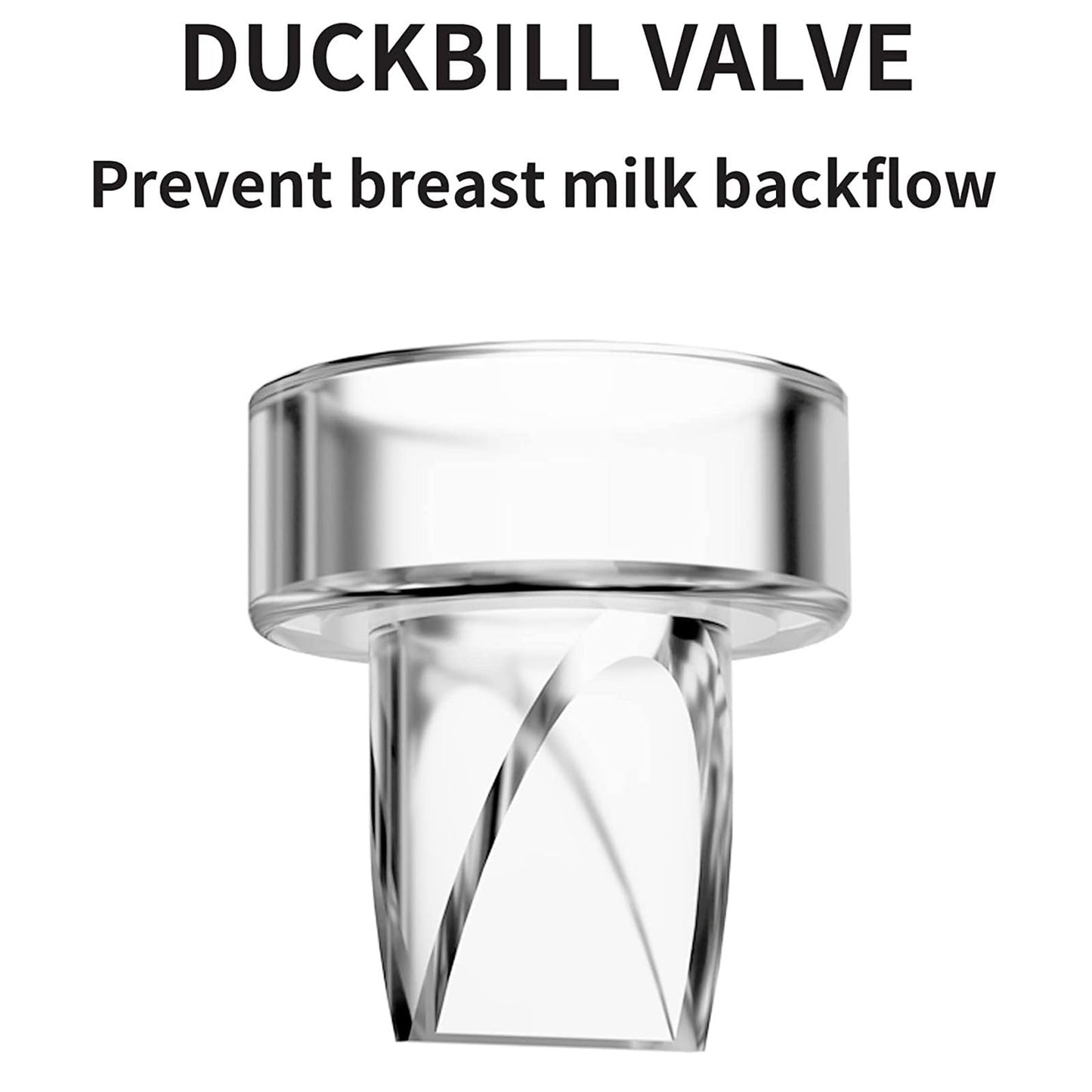 14 Pack Duckbill Valves & 12 Pack Silicone Diaphragm Compatible With Momcozy S9 Pro / S12 Pro/Momcozy S9 S12 Wearable Breast Pum