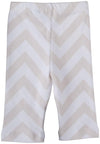 Rosie Pope Unisex-Baby Newborn Unisex Legging, Barely Chevron, 9 Months