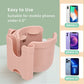 Suranew Adjustable Stroller Cup Holder With Phone Holder For Baby Stroller For Family Members,Pink