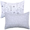Uomny Toddler Pillowcase 13 X 18 Neutral Toddler Pillow Cases For 14 X 19 12X18 Crib Pillows Soft Travel Pillow Cover Envelope C