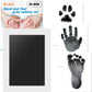 Zemiu 1-Pack Large Clean-Touch Ink Pads, Baby Handprints and Footprints for 0-18 Months, Inkless Hand and Footprint Kit,Baby Pri
