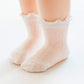 Chung Baby Toddler Girls Princess Cotton Frilly Socks Lace Ruffle Pack Of 4/5/6 Thin Mesh Summer For Dress (1-3Y, Cotton Ruffle)