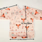 Sigzagor Baby Bib Long Sleeved Shirt With Pocket 1 to 3 years old Toddler (Squirrel Hedgehog)