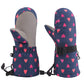 Bavst Winter Kids Waterproof Gloves For Boys Girls Snow Ski Toddler Baby Mittens Outdoor For Infant Teens 1-5T (Sweet Heart, M)