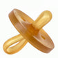Symmetrical - Shorter Nipple Less Gagging - Small Newborn - Natural Rubber Pacifier - Bpa-Free - Soft - Handcrafted In Italy