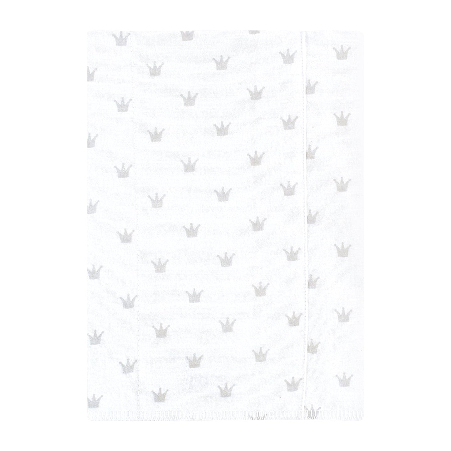 Hudson Baby Unisex Baby Cotton Flannel Burp Cloths, Fairytale Princess, One Size