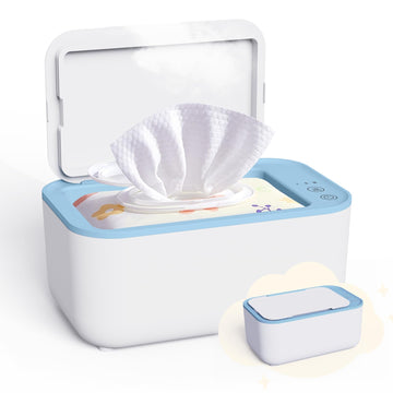 Baby Wipe Warmer, Wipe Warmer And Baby Wet Wipes Dispenser, Evenly Heated Wipes Warmer For Newborn Baby, Smart Precise Control P