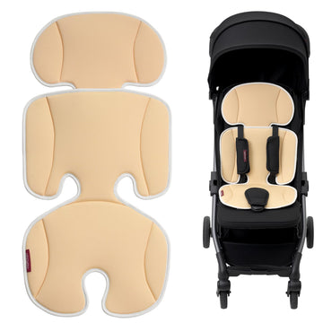 Momcozy Stroller Cooling Pad | Universal Soft Cooler Pad, Breathable & Adjustable Car Seat Liner | Detachable 2-Piece Cooling Cu